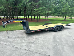 Gooseneck Half Tilt Trailer, Industrial duty, 17,900