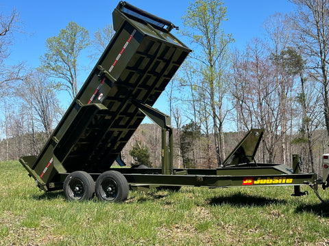 Dump Trailer, Industrial Duty, 17,000lb GVWR