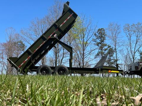 Dump Trailer, Industrial Duty, 17,000lb GVWR