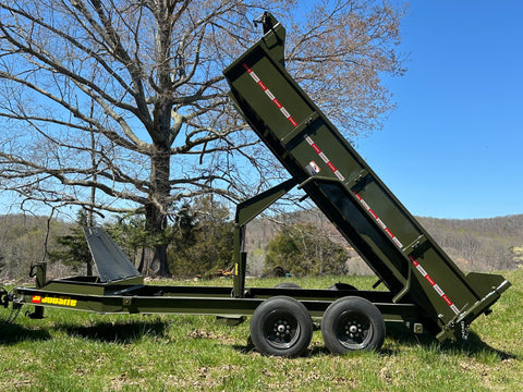 Dump Trailer, Industrial Duty, 17,000lb GVWR