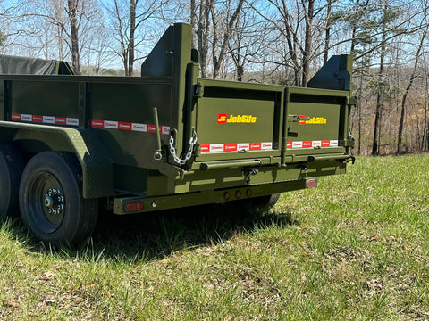 Dump Trailer, Industrial Duty, 17,000lb GVWR