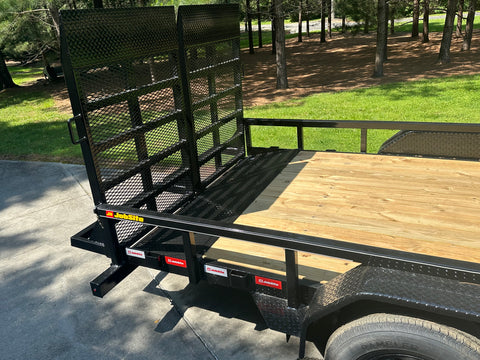 Landscape Trailer, Industrial Duty, 15,000 lb GVWR