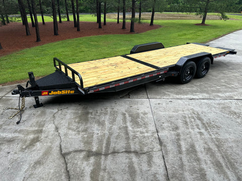 Half Tilt Trailer, Industrial Duty 17,000lb GVWR