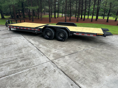 Half Tilt Trailer, Industrial Duty 17,000lb GVWR