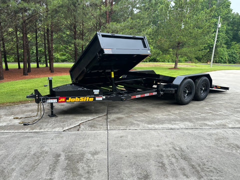 Side Dump, Tilt Deck Trailer Combination, 12,000lb GVWR