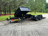 Image of Side Dump, Tilt Deck Trailer Combination, 12,000lb GVWR