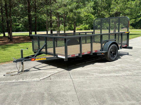 High Side Utility Gate Trailer, Industrial Duty 2990 GVWR