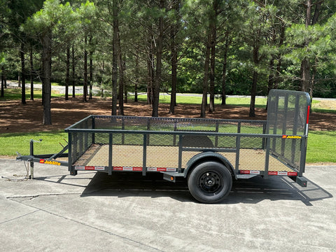 High Side Utility Gate Trailer, Industrial Duty 2990 GVWR