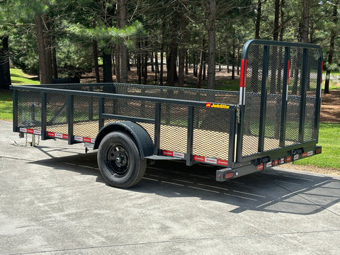 High Side Utility Gate Trailer, Industrial Duty 2990 GVWR