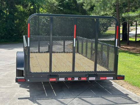 High Side Utility Gate Trailer, Industrial Duty 2990 GVWR