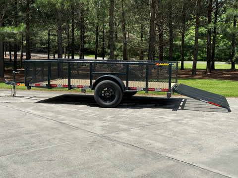 High Side Utility Gate Trailer, Industrial Duty 2990 GVWR