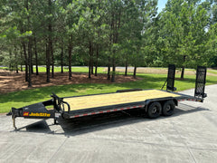 Drive Over Fender Equipment Trailer, 19000 LB GVWR