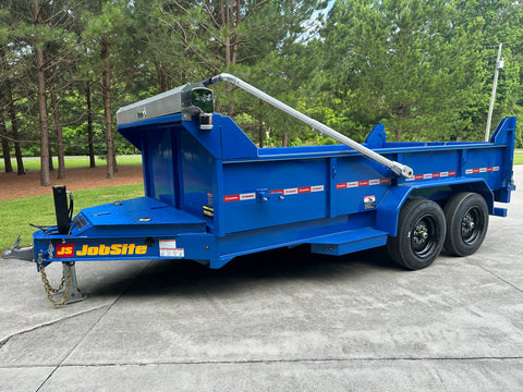 Dump Trailer, Industrial Duty, 17,000lb GVWR