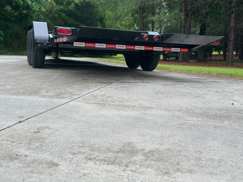 NC Jobsite Tilt trailer Sale 15000lb