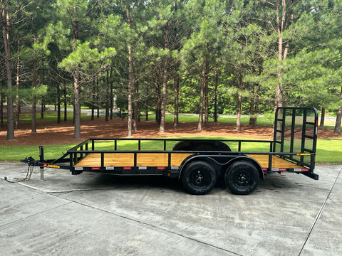 NC jobsite landscape trailer 7000lb