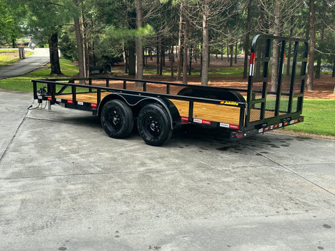 NC jobsite landscape trailer 7000lb