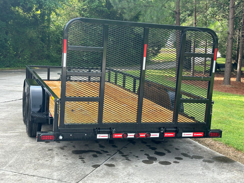 NC jobsite landscape trailer 7000lb