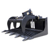 Image of Rock Grapple w/Teeth  Skid Steer Attachment | 48"