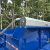 Dump Trailer automatic tarp kit heavy duty Ford Blue by Jobsite trailers in Lexington NC