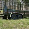 Dump Trailer heavy duty army green by Jobsite trailers in Lexington NC